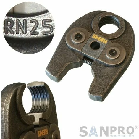 REMS Pressbacke - Presszange MINI mit Pressprofil RN 25/26