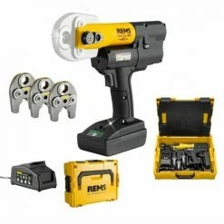 REMS Mini-Press 22 V ACC Li-Ion In Sortimo L-BOXX Koffer + 3 Stück Presszange
