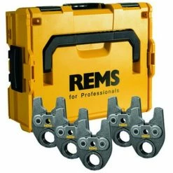 Rems Presszangen Mini Set V 14-16-22-28 Im Systemkoffer L-Boxx