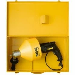 REMS Mini-Cobra A Set | Elektrisches 230V Rohrreinigungsgerät / Rohrreiniger