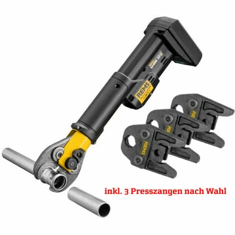 *REMS Mini-Press S 22 V ACC Basic-Pack + 3 Presszangen, 578X08 1 *REMS Mini-Press S 22 V ACC Basic-Pack + 3 Presszangen, 578X08
